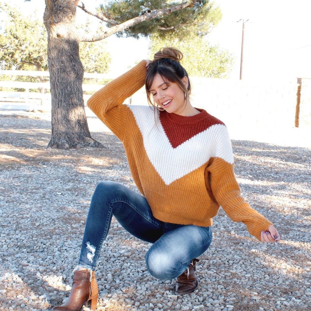 Chevron Sweater